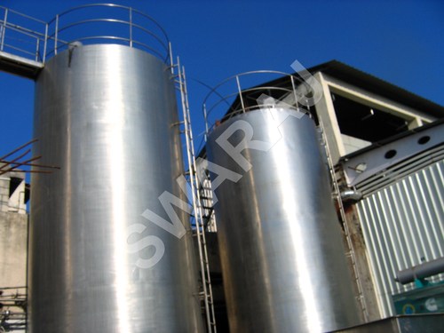 Vertical Milk Storage Tanks
