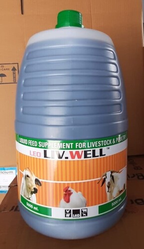 Liquid Feed Supplement For Livestock And Poultry - Application: Water
