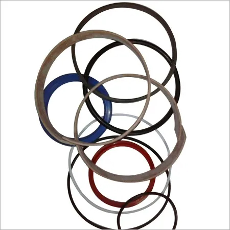 Hydraulic Cylinder Seal Kits - Rubber Material , Standard Size, All Colors | Pressure Proof, Abrasion Resistant, High Strength, Dimensional Accuracy