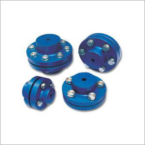 Pin Bush Couplings - Steel, Round, Blue | Forged Structure, Abrasion Resistant, Engineered for Efficient Power Transmission in Industrial Applications