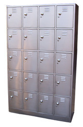 Safety Lockers - Steel, Standard Size, White Rectangle | High Load Capacity, Corrosion Resistant, Impeccable Design