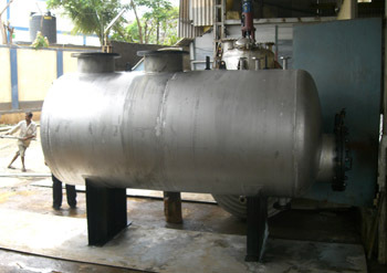 क्षैतिज स्टील भंडारण टैंक