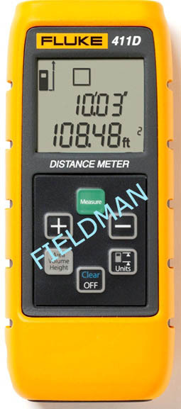 Fluke 411D Laser Distance Meter - Material: Plastic