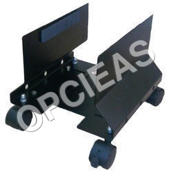 Metal CPU Trolley - Sturdy Steel Design, Adjustable Height and Smooth Rolling Castors