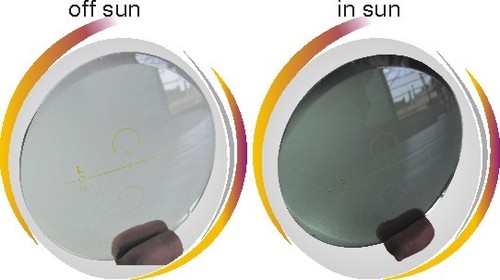 1.56 सीआर फोटोक्रोमैटिक लेंस