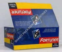 ब्लू कार्डबोर्ड शिपिंग बॉक्स