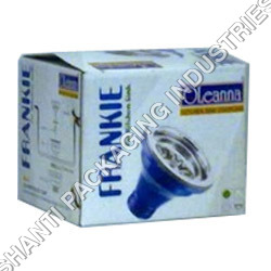 Multi-Color Printed Corrugated Boxes - 9.5x7.5x3 Inches | Glossy Lamination, Rectangular Shape, Durable Design