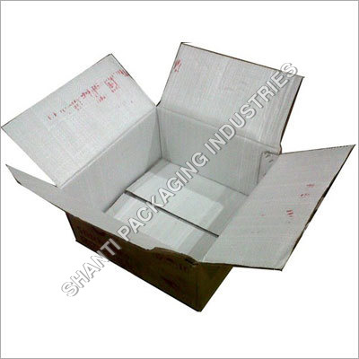 Waterproof Corrugated Boxes - Corrugated Paper Sheets, Square Shape, White Color | High Durability, High Load Carrying Capacity, Lightweight