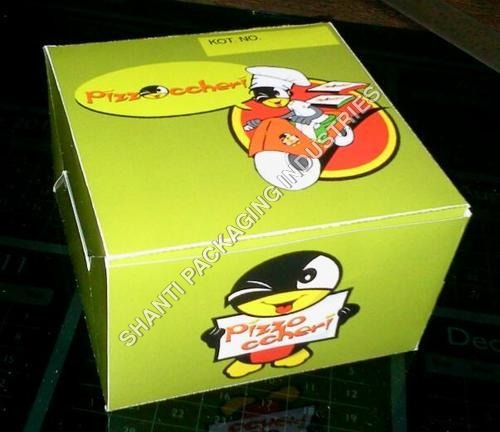 Printed Bakery Boxes - Paper Material, Customized Size, Brown Color | Moisture Resistant, Glossy Laminated Finish, Light Weight, Rectangular Shape