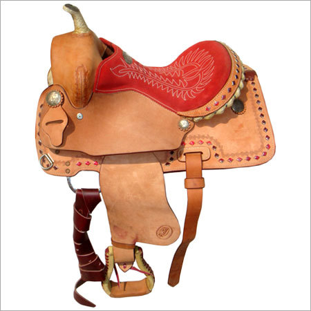 घोड़े की चमड़े की पश्चिमी saddles