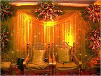 शादी के स्टेज सजावट