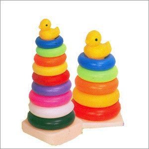 Plastic Pyramid Rings