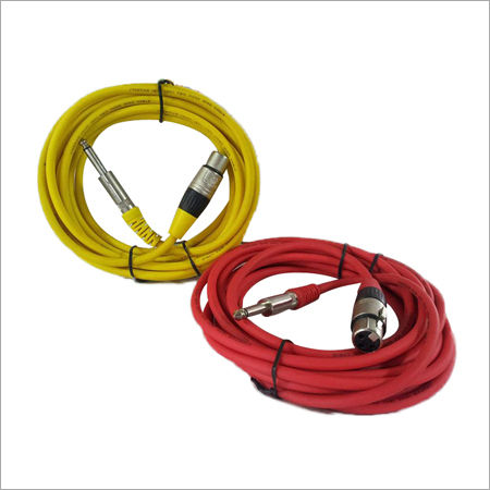 Xlr (Male/ Female) To Mono Stereo P38 Cable