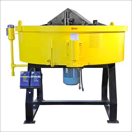 Roller Type Pan Mixer - Steel, 1500X1200X1000Mm, 500 Liters Capacity, 3Hp Power, 500 Kg Weight | Consistent Results, Low Maintenance, Efficient Mixing, Durable Design