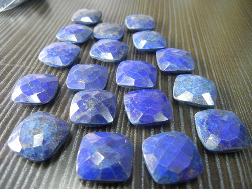 Same As Picture Lapis Cushion Shape Gemstones