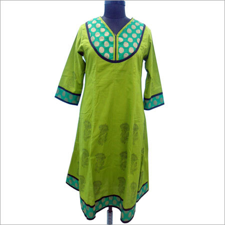 Hand Block Printed Kurtis