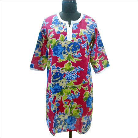 Printed Cotton Kurtis