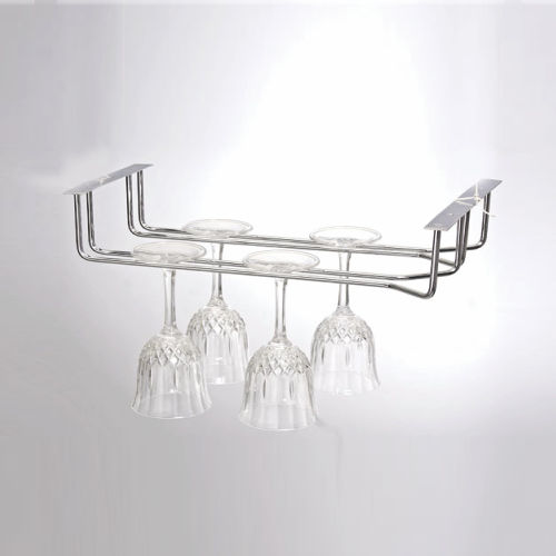 Silver Wine Glass Holder