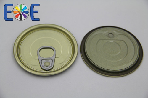 Tinplate 211 tuna fish easy open lid
