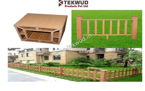 WPC बाड़ पोल