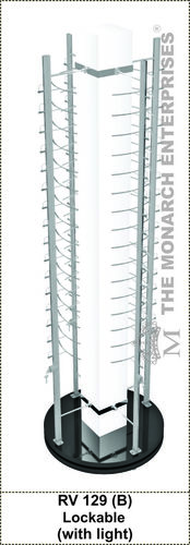 लॉक करने योग्य घूमने वाला सनग्लास डिस्प्ले स्टैंड