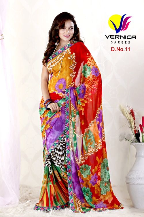 Latest Printed Sarees