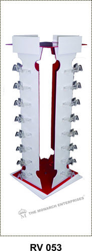 ऐक्रेलिक रोटेटिंग ऑप्टिकल डिस्प्ले स्टैंड