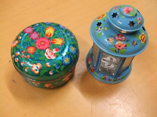 ग्लिटर पेंटिंग बॉक्स