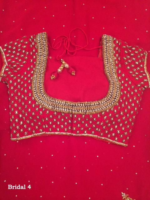 स्टाइलिश भारतीय साड़ी ब्लाउज