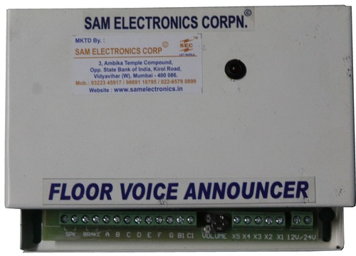 Steel Elevator Floor Voice Announcer