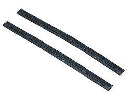 Silicone Rubber Strips - Color: Black