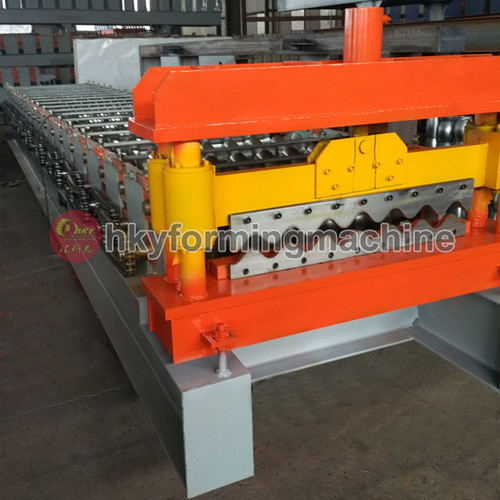 Trapezoidal रूफ रोल बनाने की मशीन