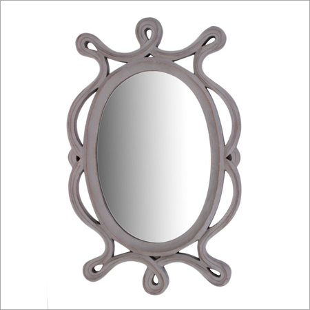 जर्जर ठाठ स्नो व्हाइट फेयरीटेल स्टाइल से प्रेरित मिरर