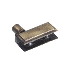 Square Pivot Glass Bracket - Brass , Size Options: 1.1/2 X 6mm, 1.1/2 X 8mm, 2 X 6mm, 2 X 8mm | Elegant Design, Fine Finish, Stylish Appearance