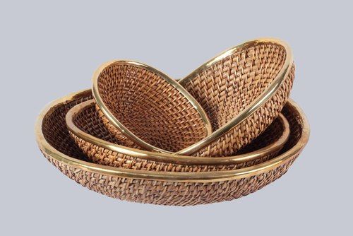 Oval Shellow Fruit Basket