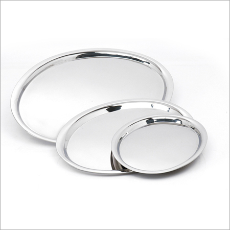 Stainless Steel Round Dinner Plate
