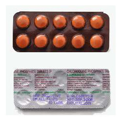 Chloroquine Phosphate Tablet - 250 mg, Antimalarial Treatment, Pharmaceutical Grade Quality