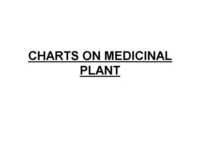 औषधीय पौधों पर चार्ट