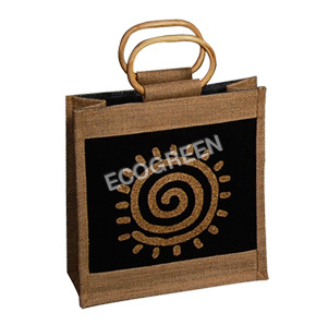 फैंसी कैरी जूट बैग