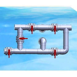 Five Way Butterfly Valve - Color: Grey