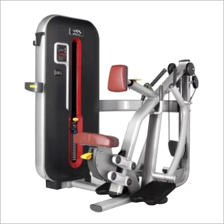 Cable Seated Row - 80 Kgs Weight Stack, Adjustable Pneumatic Seat Lift , Digital Meter Display, Independent Arms, Premium Red Styling