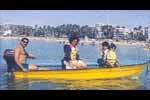 6 सीटों वाला रोइंग बोट