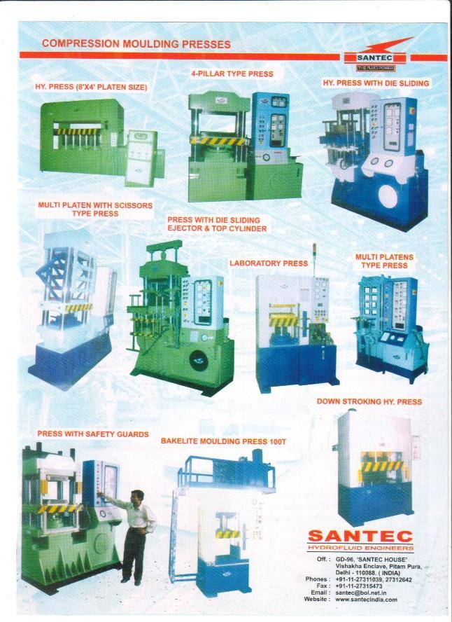 Compression Moulding Presses  
