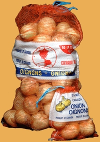Leno bag for packing onion