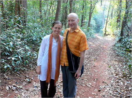 Outing into a deep forest