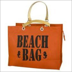 जूट के समुद्र तट बैग