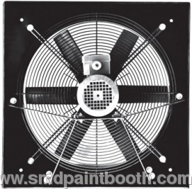 दीवार पर लगे धुरी प्रवाह पंखे