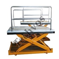 स्टेशनरी कैंची लिफ्ट टेबल