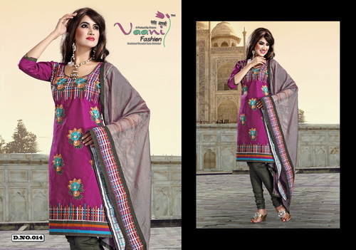 पर्पल फैंसी सलवार कमीज