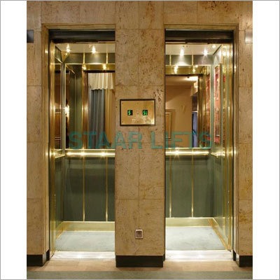Automatic Door Lifts - Stainless Steel, Customizable Dimensions | 1000 kg Capacity, 1 m/s Speed, Microprocessor Control System